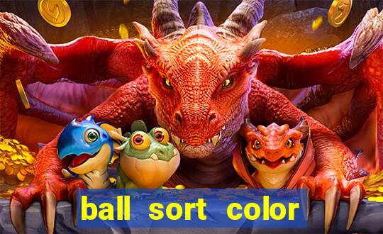 ball sort color water puzzle